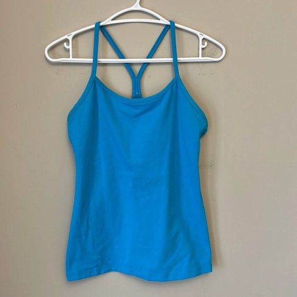 Lululemon Power Y Tank in Pipe Dream Blue Color size 8 - Picture 1 of 8
